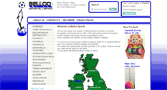 Desktop Screenshot of bellcosports.com