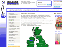 Tablet Screenshot of bellcosports.com
